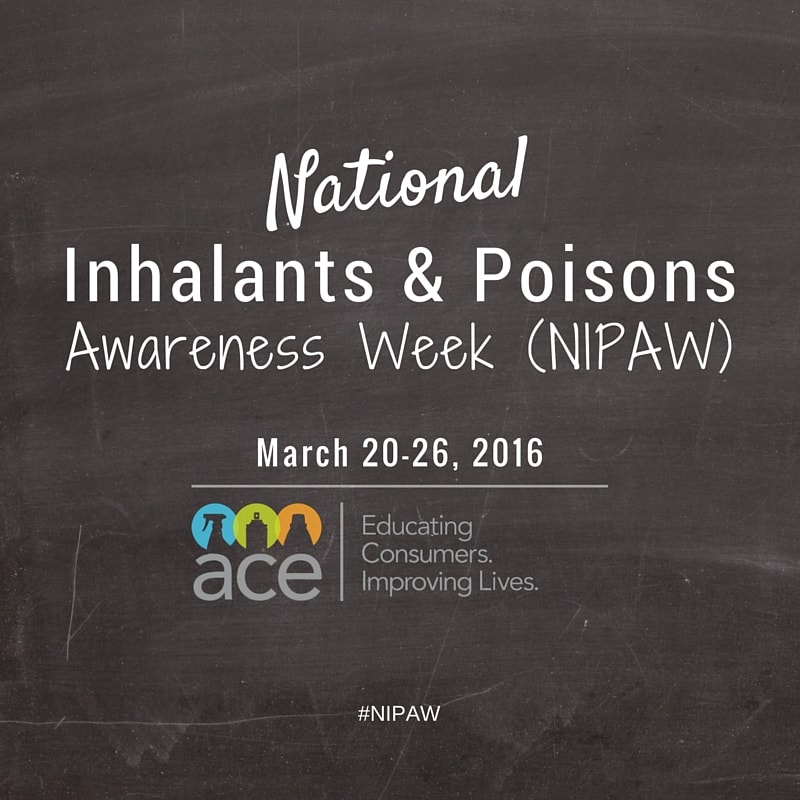 National Inhalants and Poisons Awareness Month
