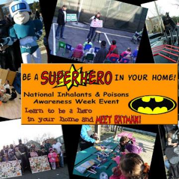 Be a superhero in your home event collage