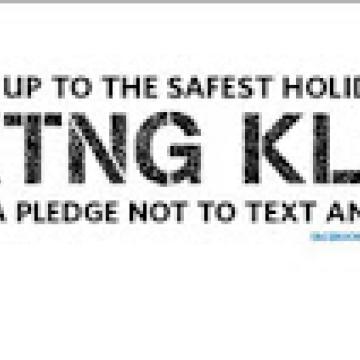 Make the Pledge to Not Text and Drive